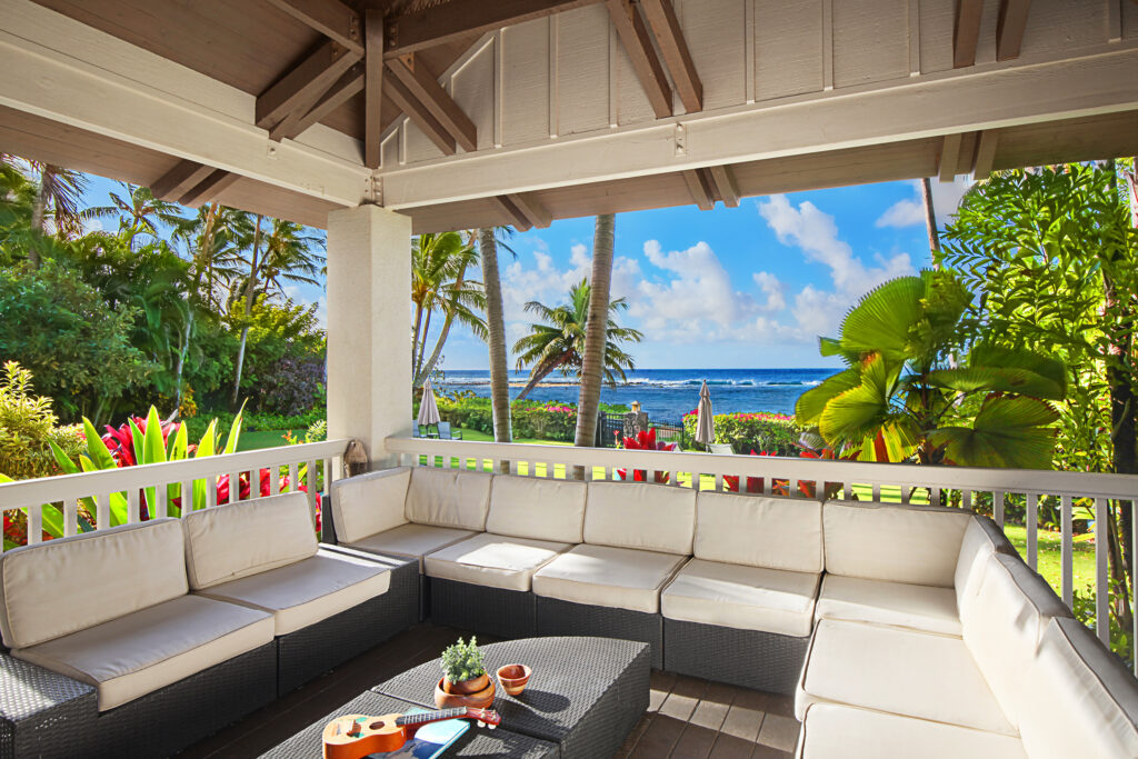 Waiohai Beach House, premier kauai luxury vacation rental.